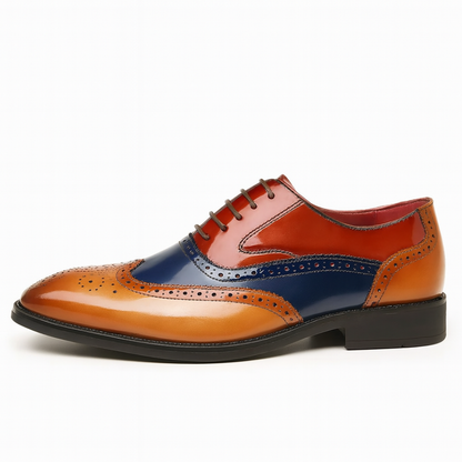 Vittorio | Zapatos brogue vintage con puntera de ala