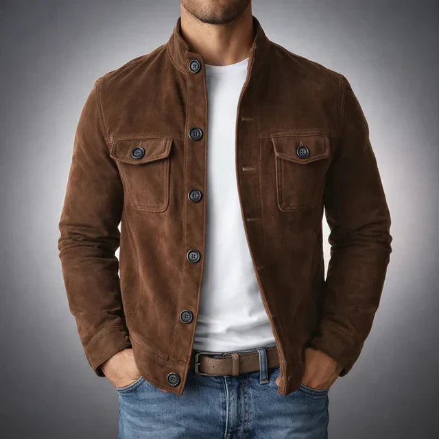 Marco | Chaqueta de Ante Clásica