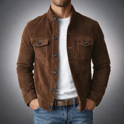 Marco | Chaqueta de Ante Clásica