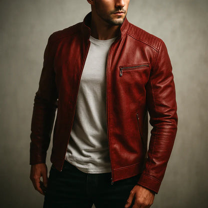 Valentino | Chaqueta de cuero sintético