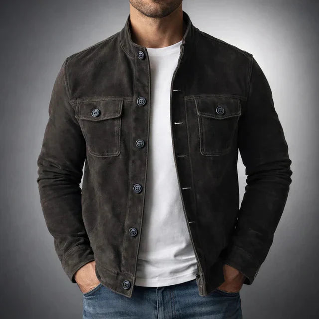 Marco | Chaqueta de Ante Clásica