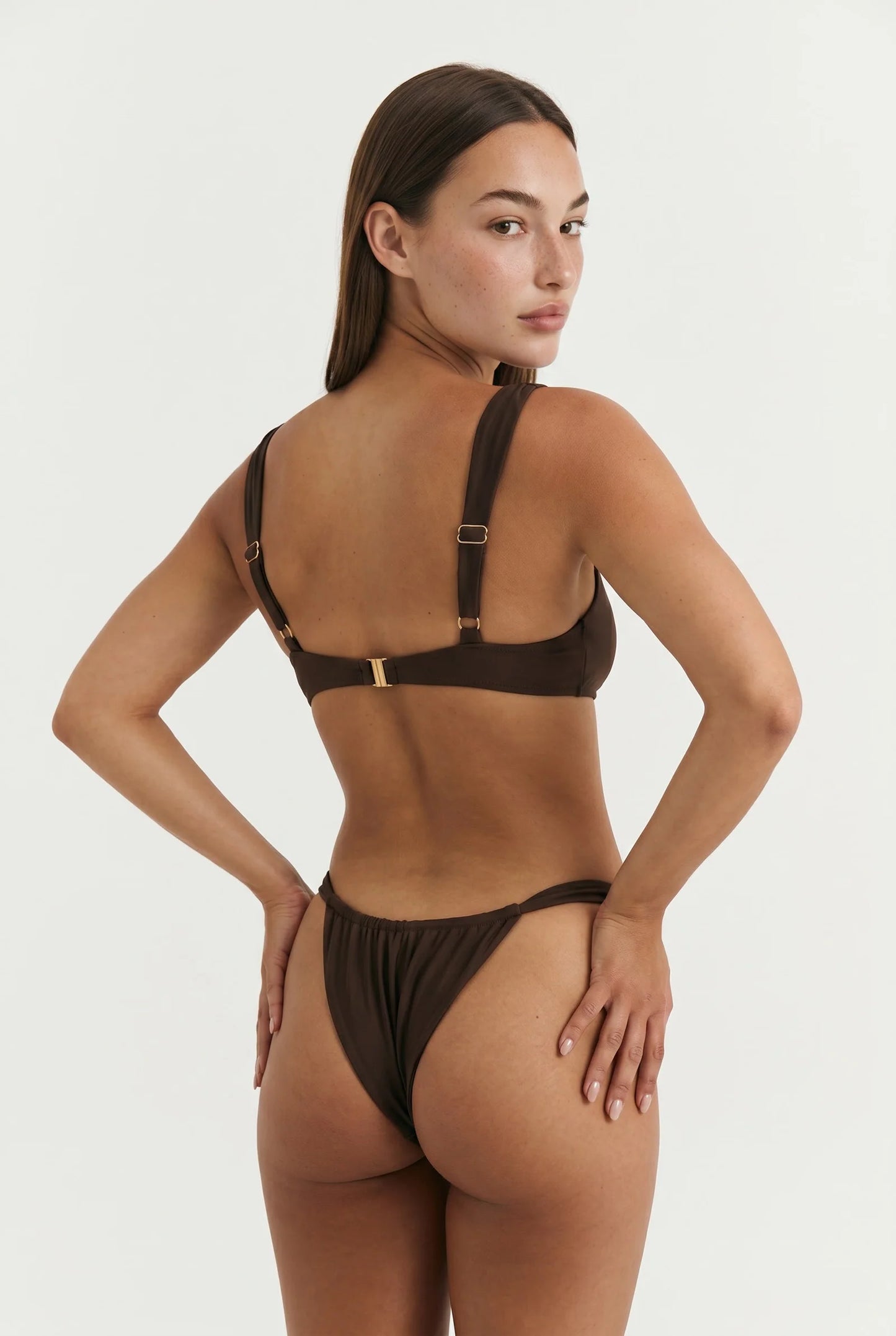 Conjunto de bikini Lola | Sujetador y braguita con fruncido de corte