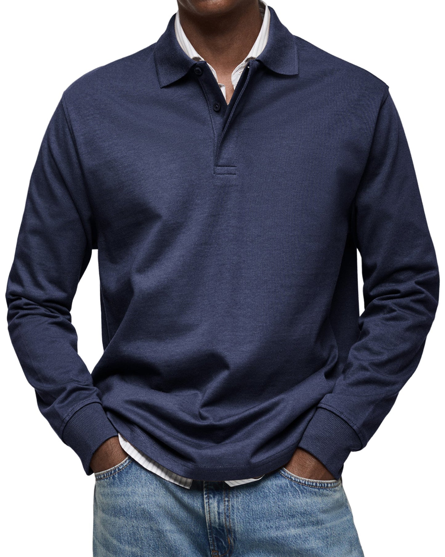 Lorenzo | Polo de manga larga lujoso