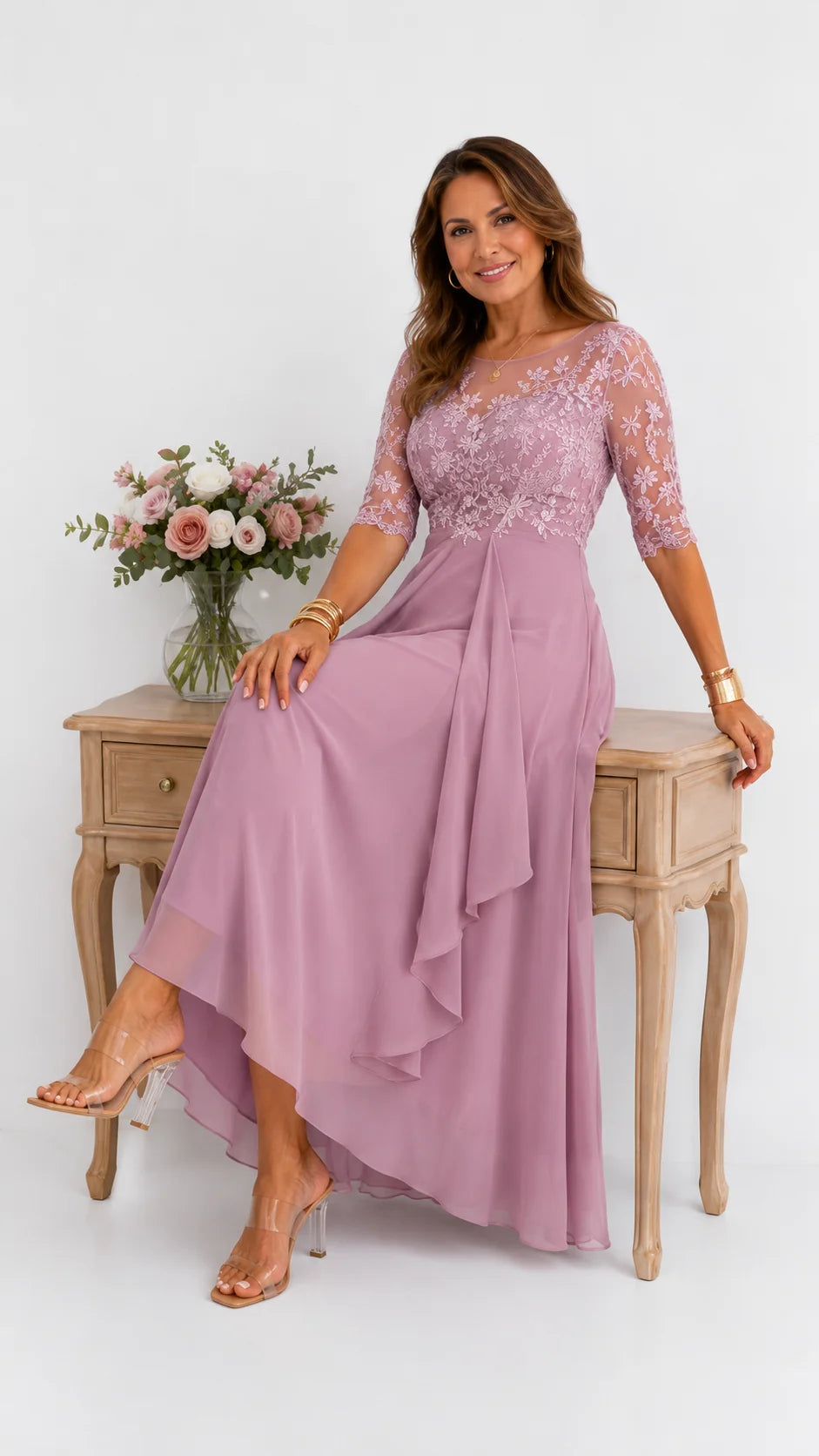 Laura | Elegante Vestido de Encaje