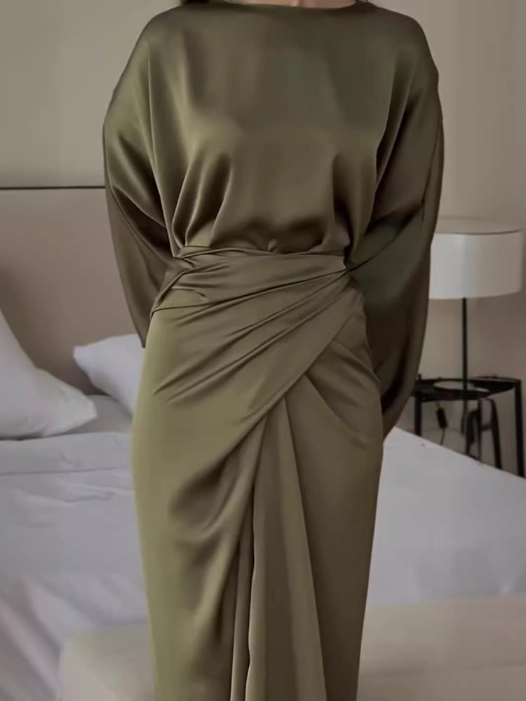 Mirella | Conjunto elegante drapeado