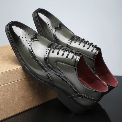 Vittorio | Zapatos brogue vintage con puntera de ala