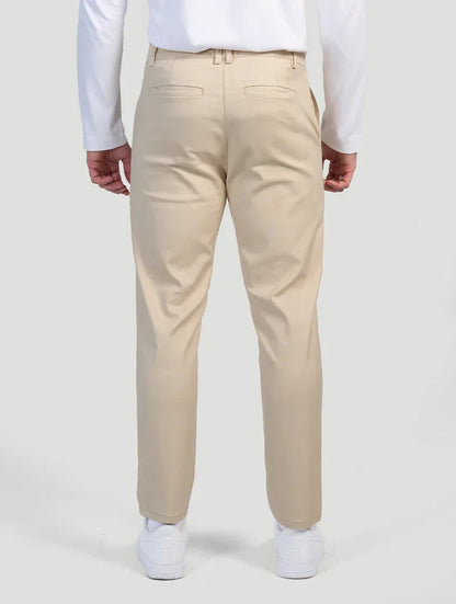Javier | Astino Stretch Pants - Beige