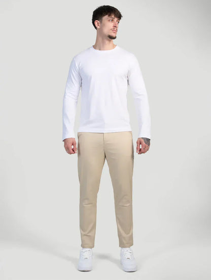 Javier | Astino Stretch Pants - Beige