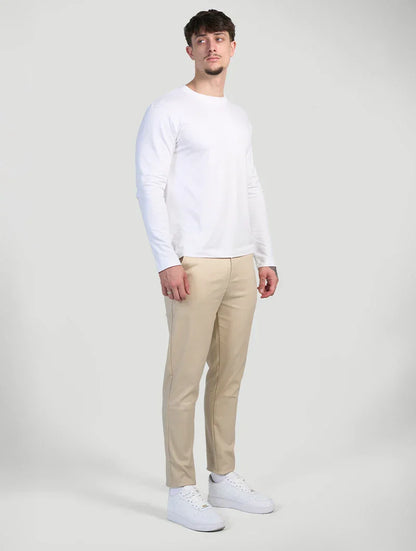 Javier | Astino Stretch Pants - Beige