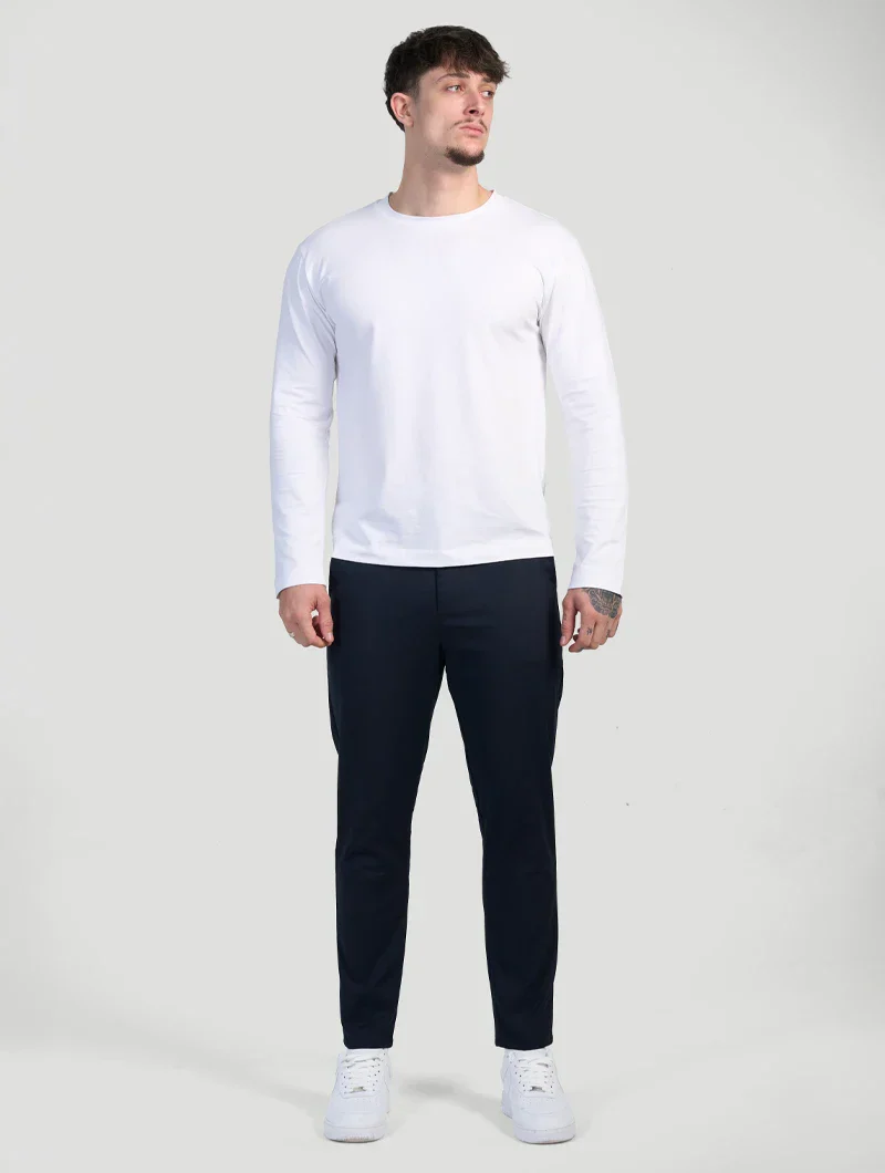 Lucas | Pantalones rectos Azul Oscuro