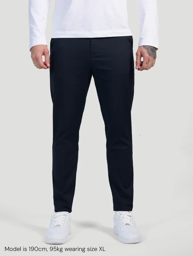 Lucas | Pantalones rectos Azul Oscuro