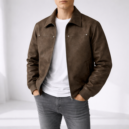 Ricardo | Cazadora Bomber de Piel