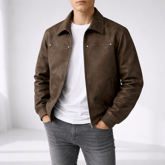 Ricardo | Cazadora Bomber de Piel