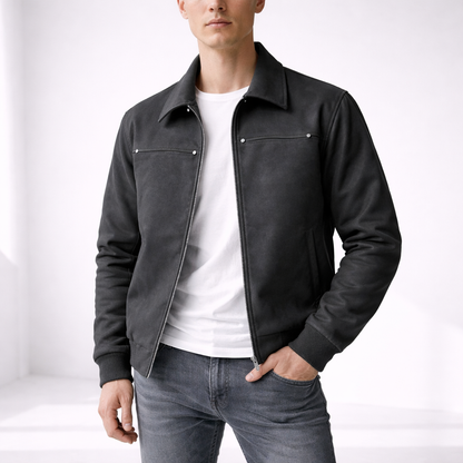 Ricardo | Cazadora Bomber de Piel