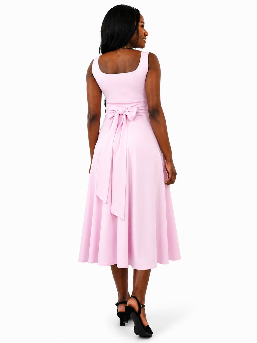 Amaia | Vestido midi de elegancia práctica y encanto femenino