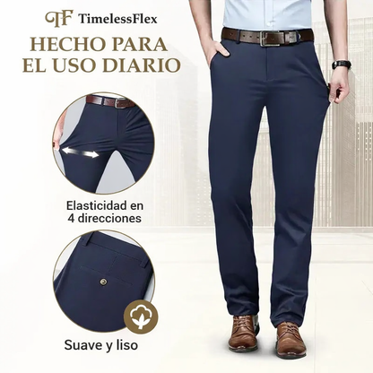 Vincenzo | Pantalones clásicos con elasticidad