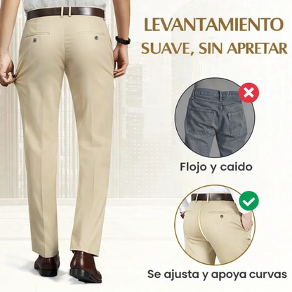 Vincenzo | Pantalones clásicos con elasticidad