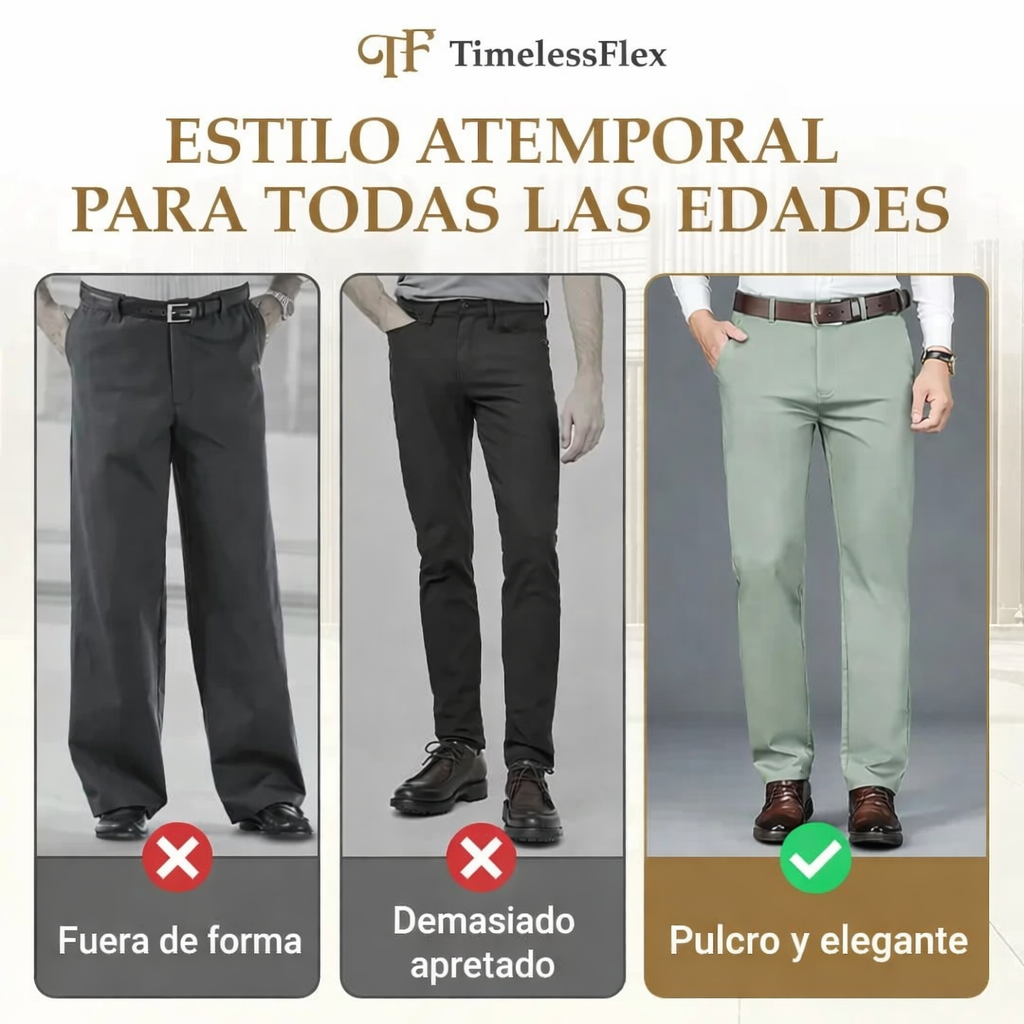 Vincenzo | Pantalones clásicos con elasticidad