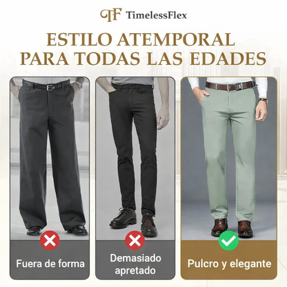 Vincenzo | Pantalones clásicos con elasticidad