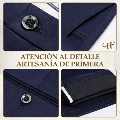 Vincenzo | Pantalones clásicos con elasticidad