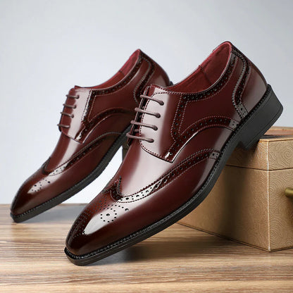 Vittorio | Zapatos brogue vintage con puntera de ala