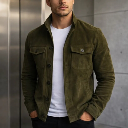 Marco | Chaqueta de Ante Clásica
