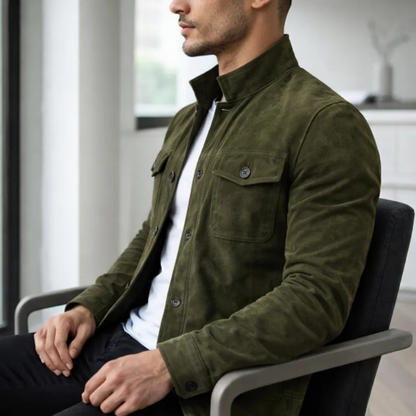 Marco | Chaqueta de Ante Clásica