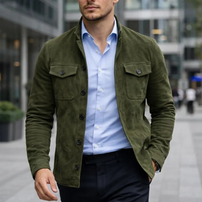 Marco | Chaqueta de Ante Clásica
