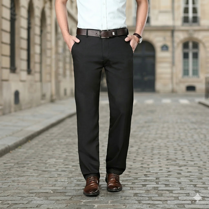 Vincenzo | Pantalones clásicos con elasticidad