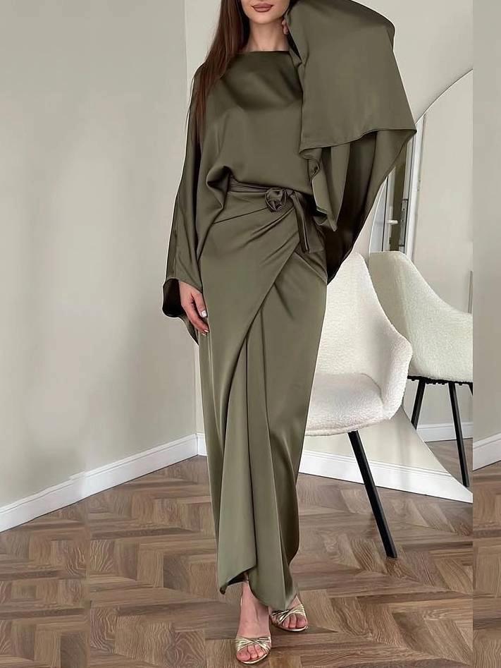 Mirella | Conjunto elegante drapeado