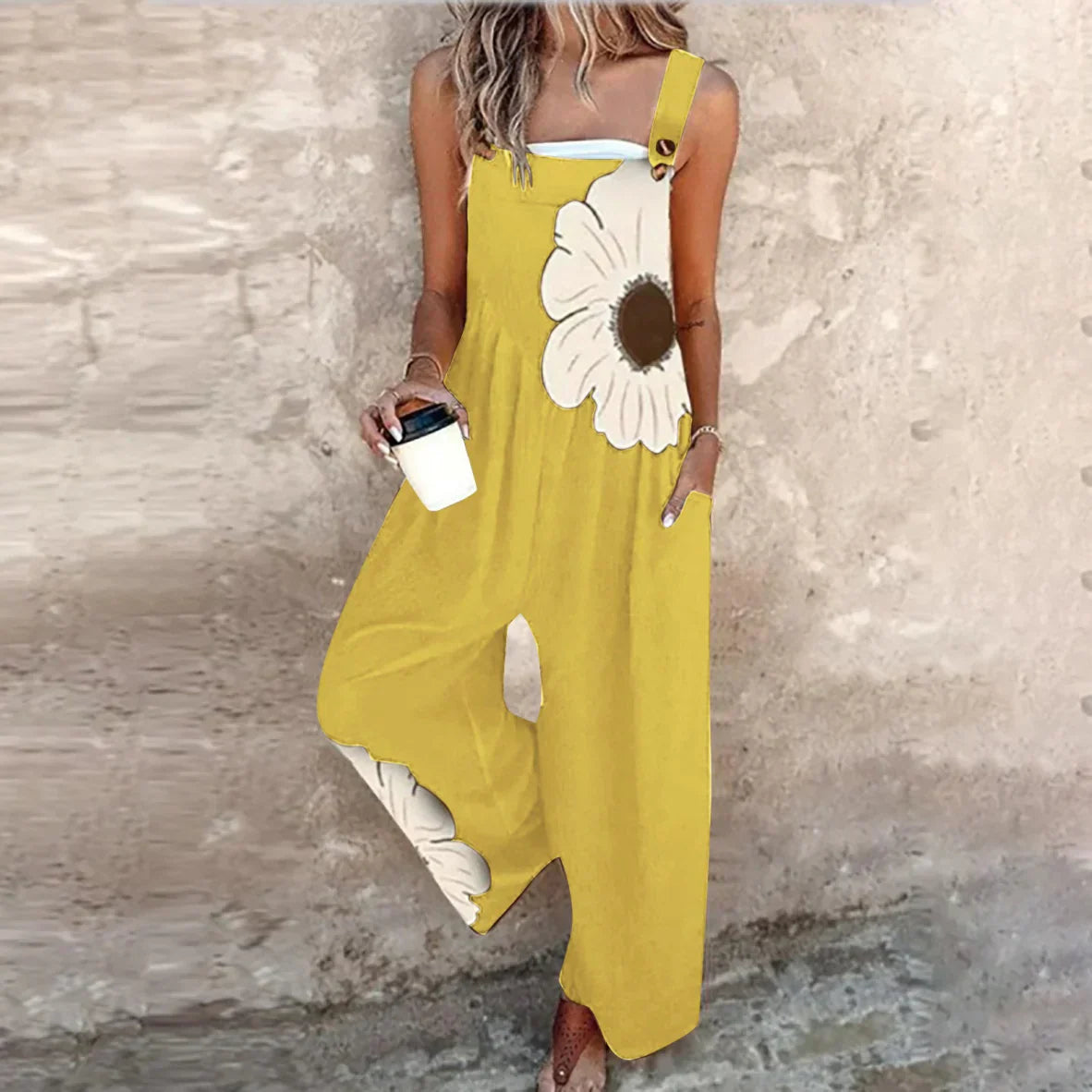 Liana | Mono fluido con estampado floral