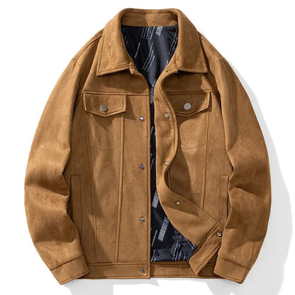 Noah | Chaqueta Trucker de Ante