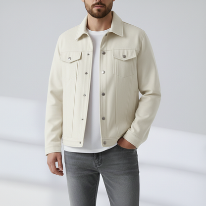 Noah | Chaqueta Trucker de Ante