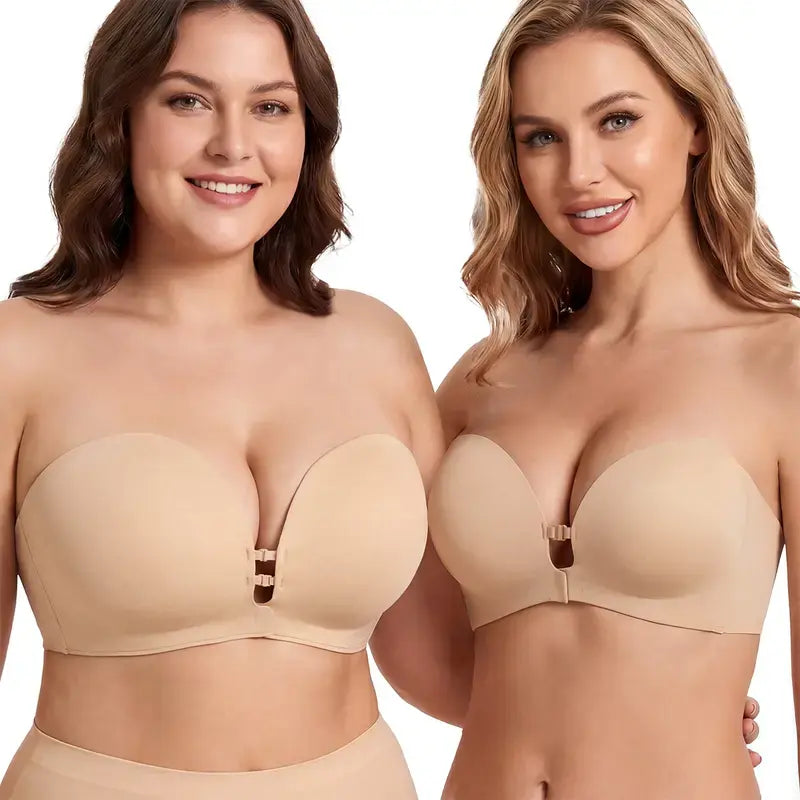 Sujetador Push-Up Invisible Y Antideslizante