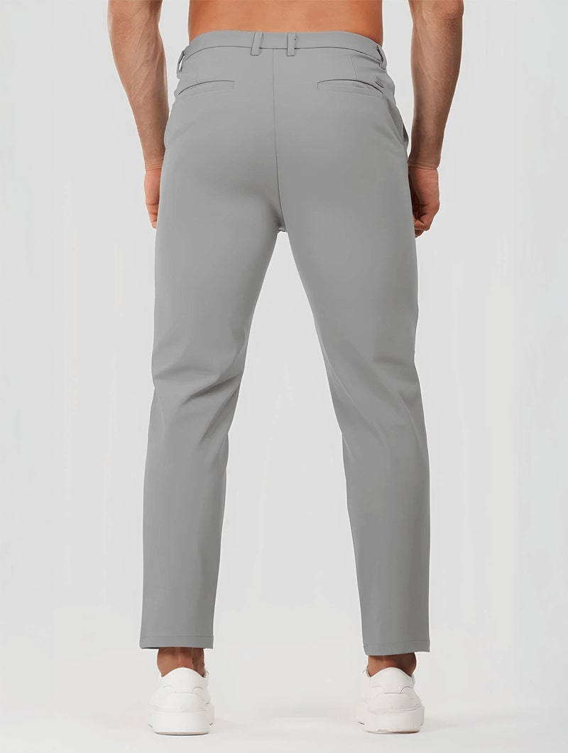 Enrico | Rocio Pantalones Rectos Gris