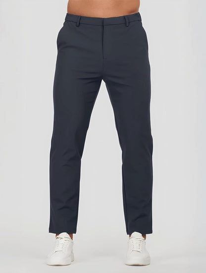 Mateo | Pantalones Rectos Azul Oscuro