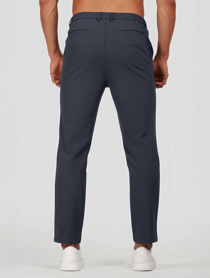 Mateo | Pantalones Rectos Azul Oscuro