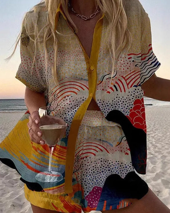 Aria | Conjunto veraniego artístico en tonos sol y tierra