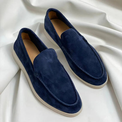 Alessio | Mocasines de ante con suela híbrida