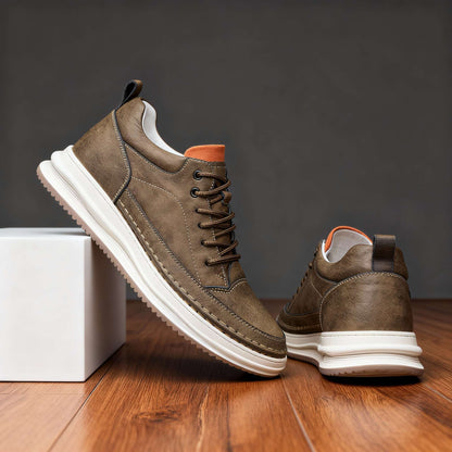 Bruno | Zapatillas de cuero sintético