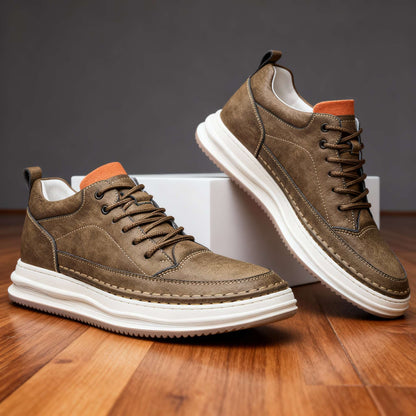 Bruno | Zapatillas de cuero sintético