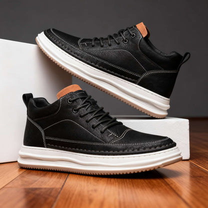 Bruno | Zapatillas de cuero sintético