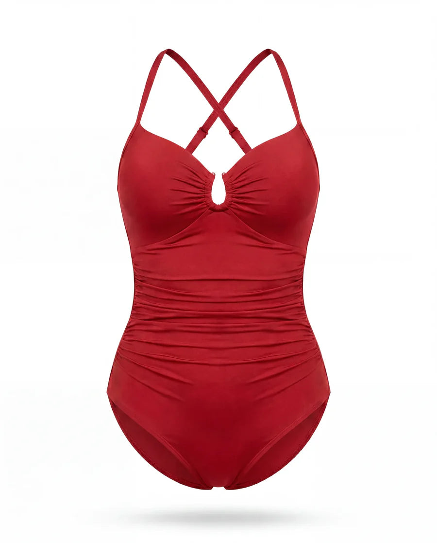 Traje de baño moldeador con anillo en U