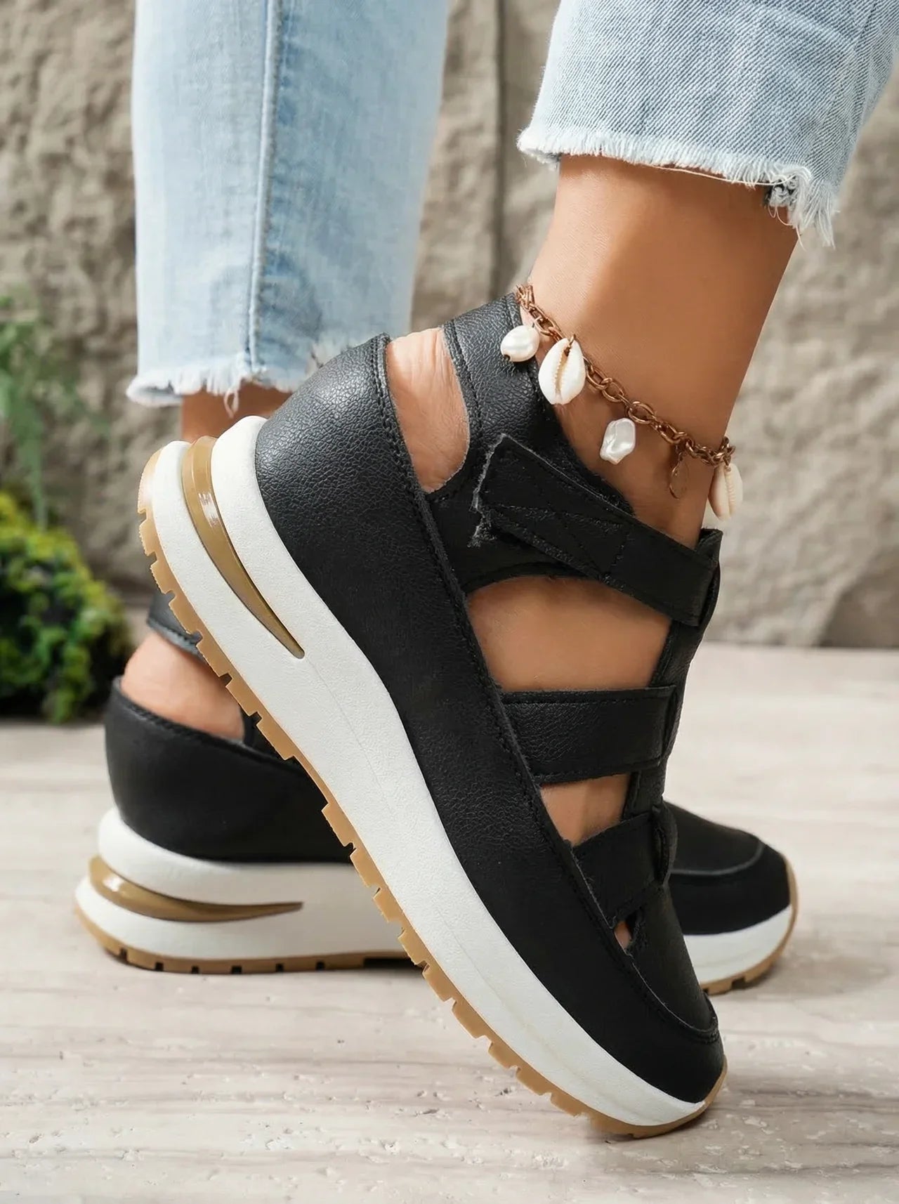 Nara | Sandalias de cuña cómodas para mujer