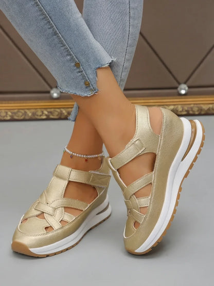 Nara | Sandalias de cuña cómodas para mujer