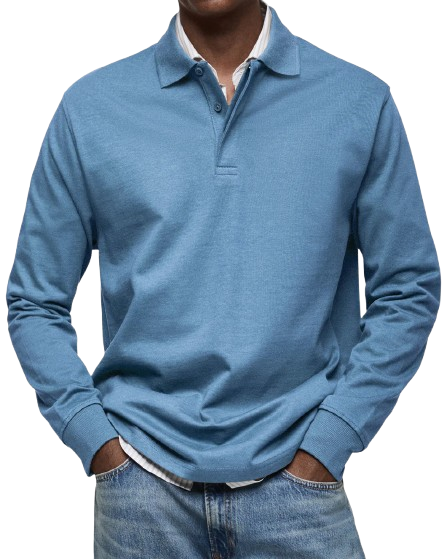 Lorenzo | Polo de manga larga lujoso