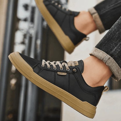 Alejandro | Zapatillas de Cuero Clásicas