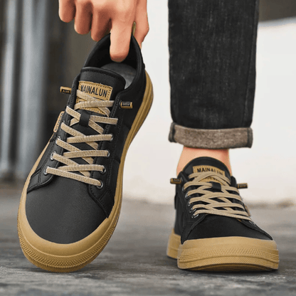 Alejandro | Zapatillas de Cuero Clásicas