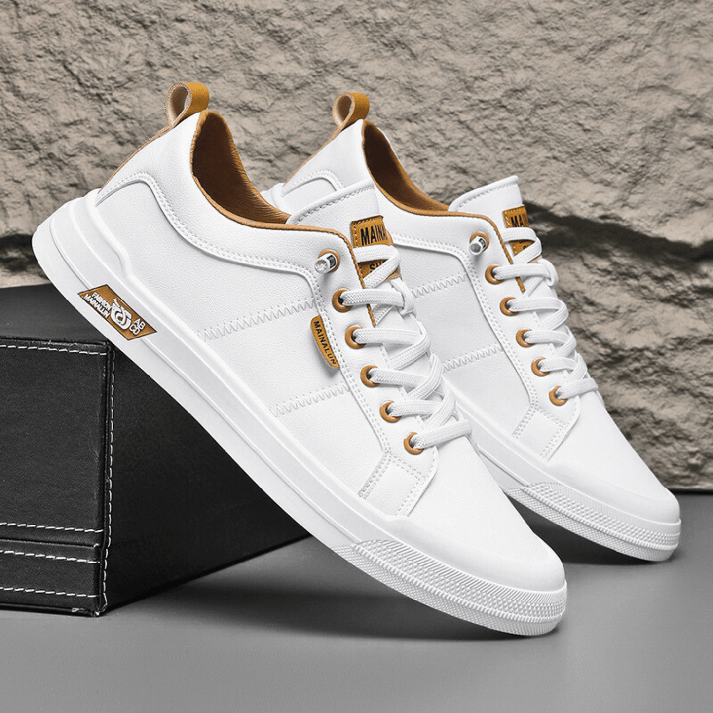 Alejandro | Zapatillas de Cuero Clásicas
